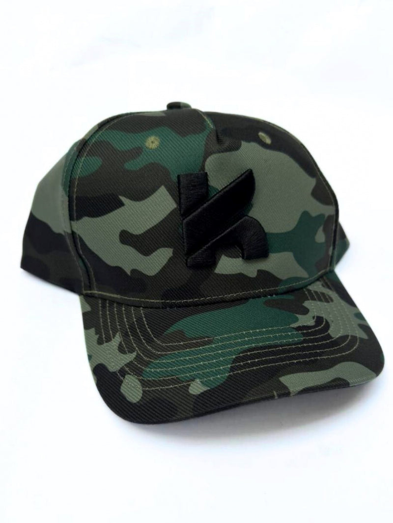 Boné Kaowz Camuflado (Verde Escuro)