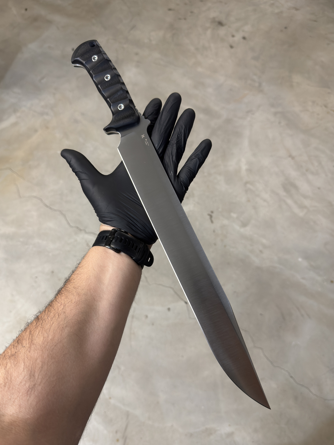 LGB PK TIPI BLACK✖️DEER TOGGLE Kzr- Big Nimbowie Sandvik (G10 Black)