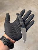 EDC- Mini Wharncliffe High Carbon (G10 Preto + Dragon Scale)