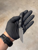 EDC- Mini Wharncliffe High Carbon (G10 Preto + Dragon Scale)