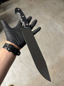 Camp Knife - Inox Tactical (G10 Preto e Espaçador Branco)