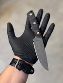 EDC - High Carbon (G10 Preto e Espaçador Vermelho)