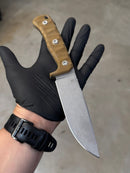 Jagunço - Inox SW (G10 Coyote)